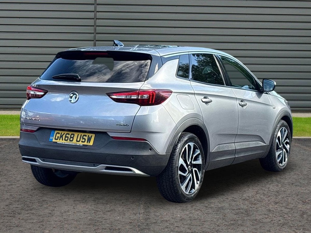 Vauxhall Grandland X 1.2 Turbo Elite Nav Suv GK68USW Black #3