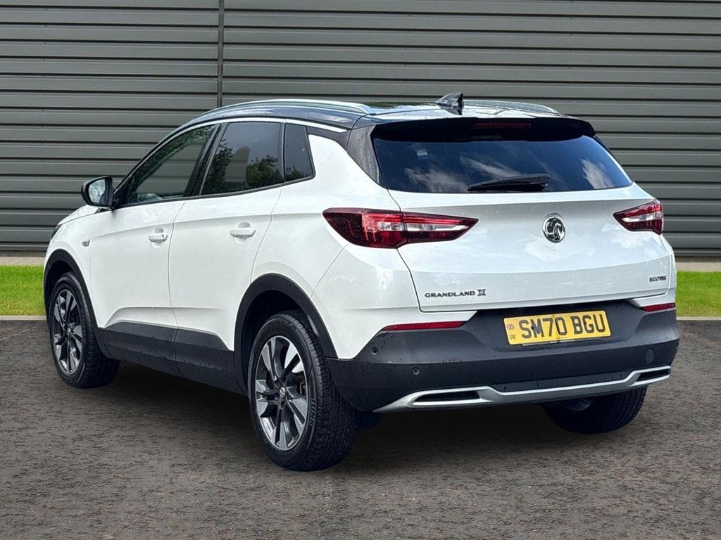 Vauxhall Grandland X 1.2 Turbo Sri Nav Suv SM70BGU White #5