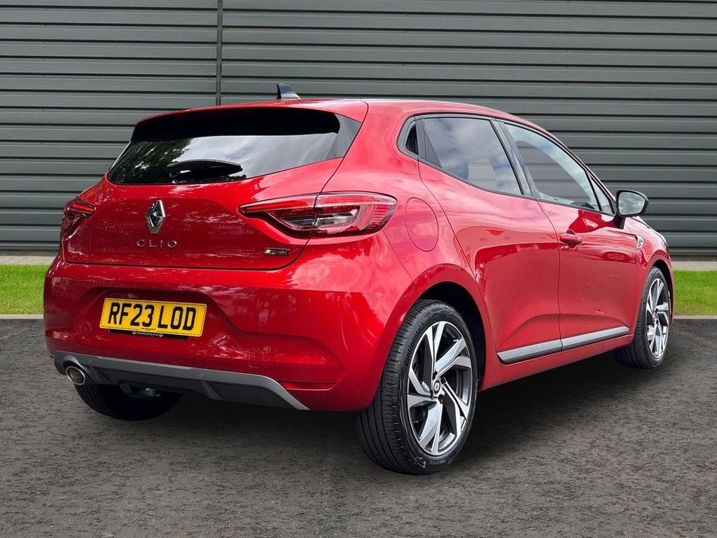 Renault Clio 1.0 Tce Rs Line Hatchback RF23LOD Red #3