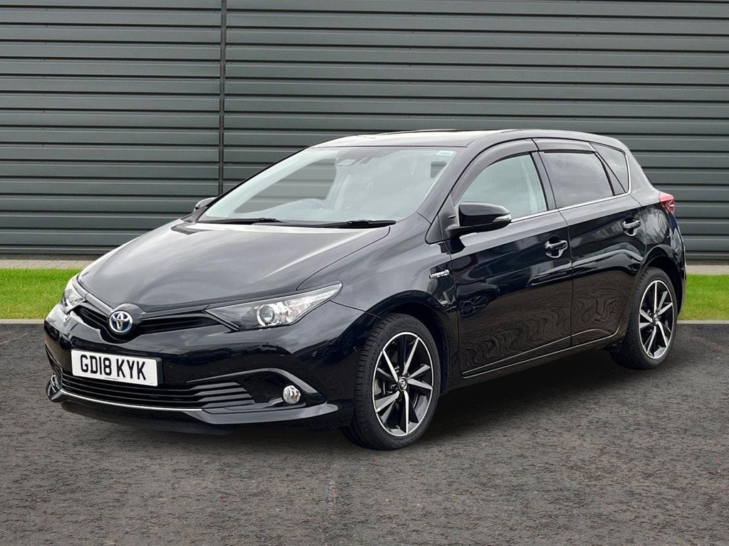 Toyota Auris 1.8 Vvt-h Design Hatchback Hybrid Cvt Black #6