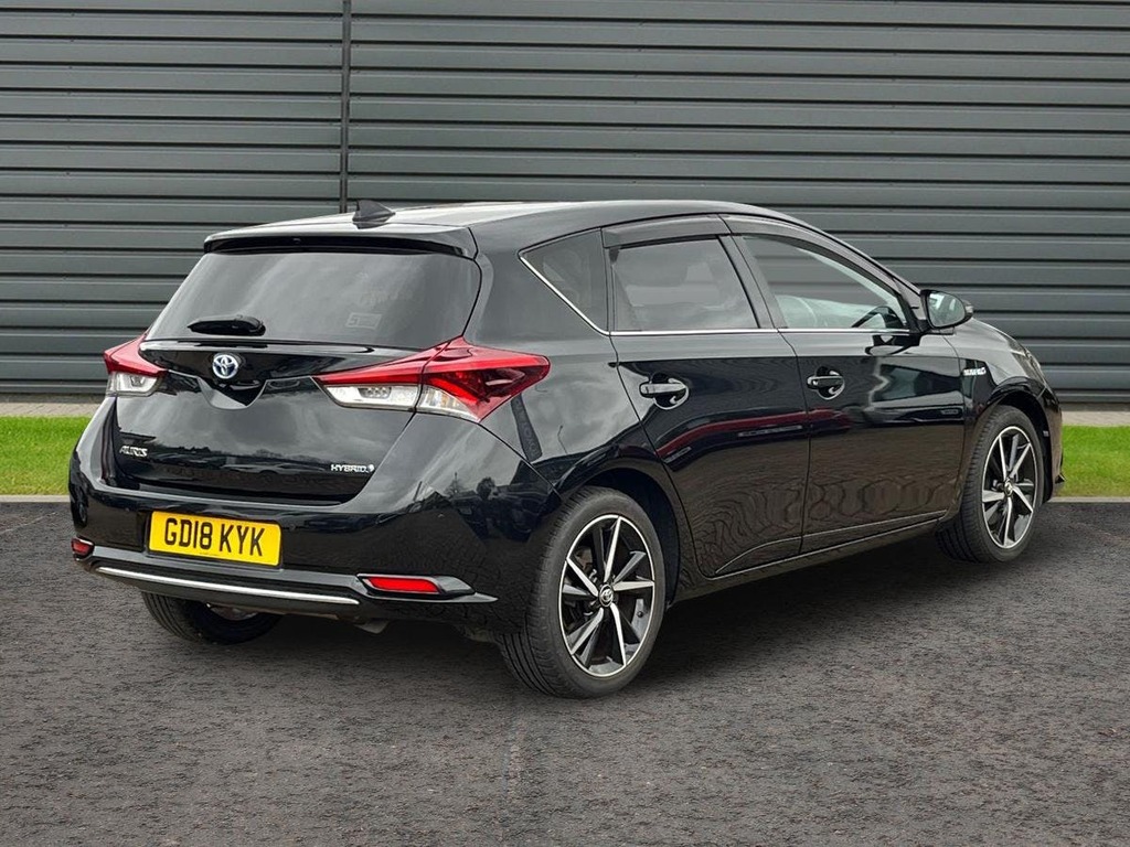Toyota Auris 1.8 Vvt-h Design Hatchback Hybrid Cvt Black #3