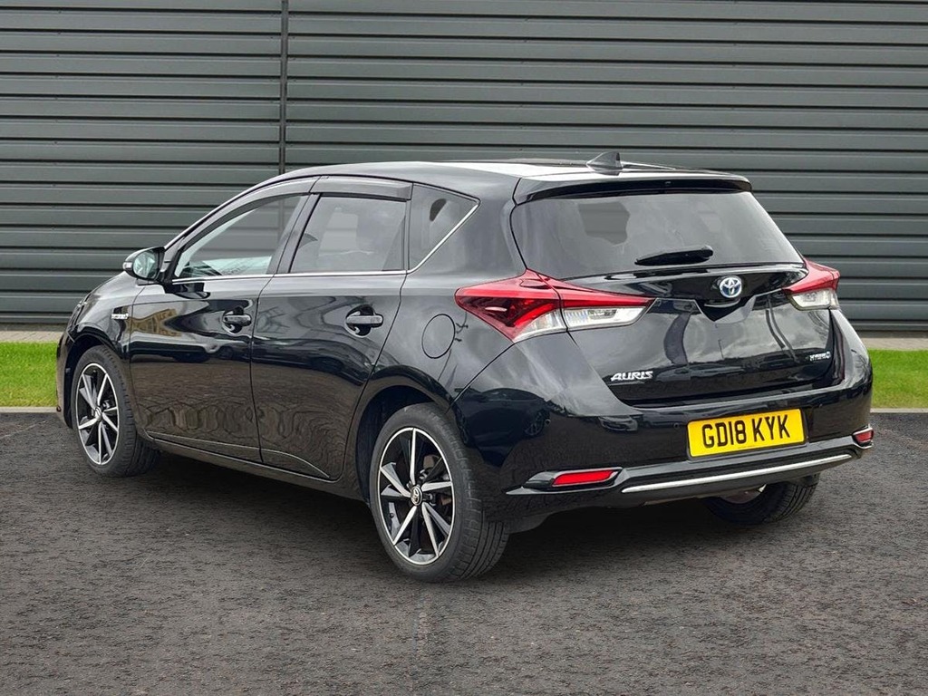 Toyota Auris 1.8 Vvt-h Design Hatchback Hybrid Cvt Black #5