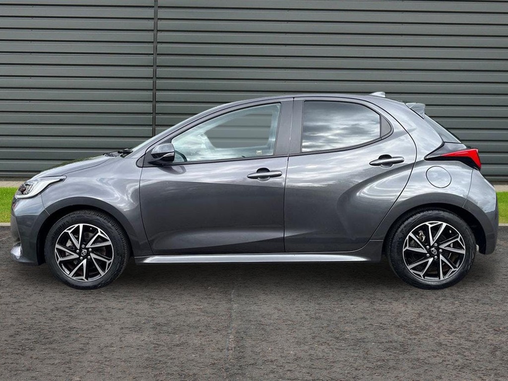 Toyota Yaris 1.5 Vvt-h Design Hatchback Hybrid E Cvt GY23KOD Grey #6