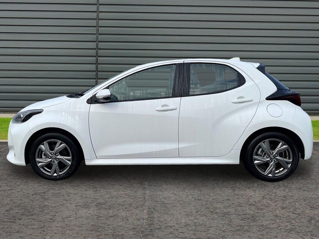 Toyota Yaris 1.5 Vvt-h Icon Hatchback Hybrid E Cvt White #6