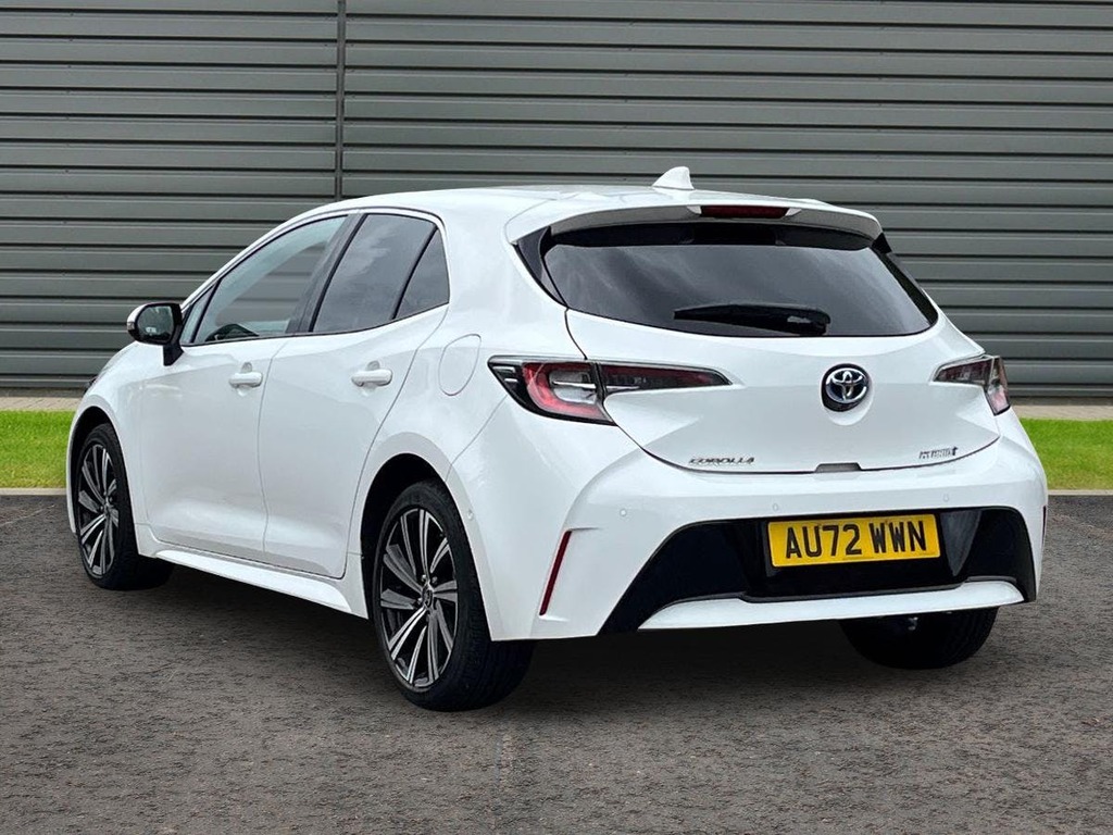 Toyota Corolla 1.8 Vvt-h Design Hatchback Hybrid Cvt AU72WWN White #5