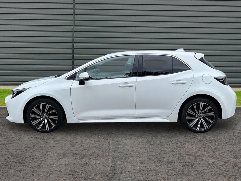 Toyota Corolla 1.8 Vvt-h Design Hatchback Hybrid Cvt AU72WWN White #6