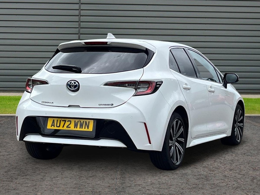 Toyota Corolla 1.8 Vvt-h Design Hatchback Hybrid Cvt AU72WWN White #3