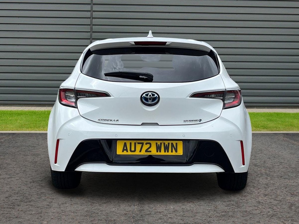 Toyota Corolla 1.8 Vvt-h Design Hatchback Hybrid Cvt AU72WWN White #4
