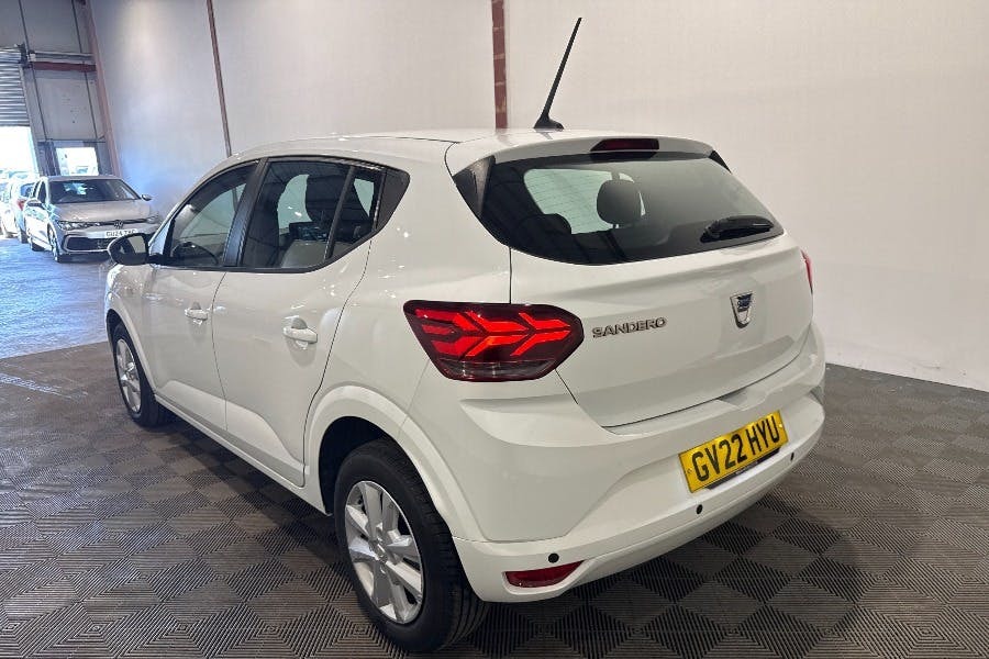Dacia Sandero 1.0 Tce Comfort Hatchback White #5