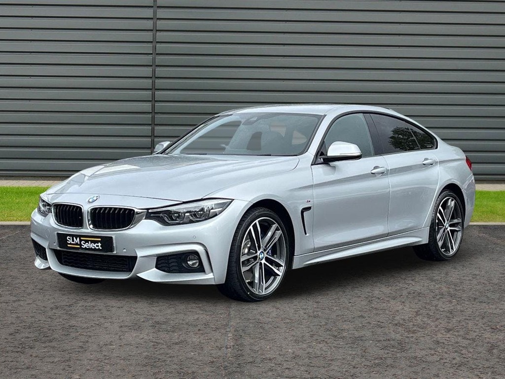 BMW 4 Series Gran Coupe 3.0 430D M Sport Hatchback Xdrive SP17YVN Silver #3