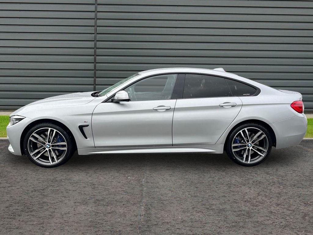 BMW 4 Series Gran Coupe 3.0 430D M Sport Hatchback Xdrive SP17YVN Silver #5