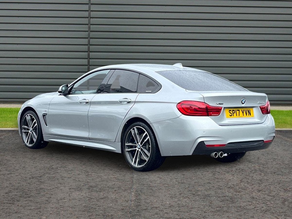 BMW 4 Series Gran Coupe 3.0 430D M Sport Hatchback Xdrive SP17YVN Silver #6