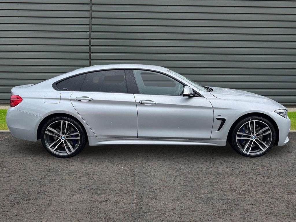 BMW 4 Series Gran Coupe 3.0 430D M Sport Hatchback Xdrive SP17YVN Silver #4