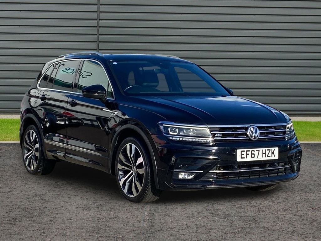 Volkswagen Tiguan 2.0 Tdi R Line Suv Dsg 4Motion Black