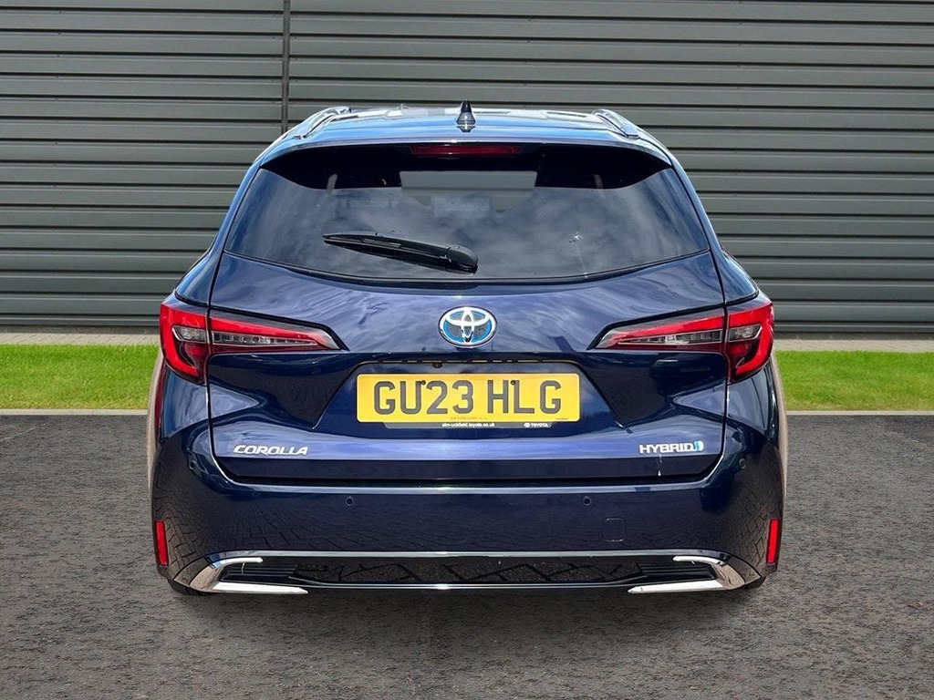 Toyota Corolla 1.8 Vvt-h Design Touring Sports Hybrid Blue #4