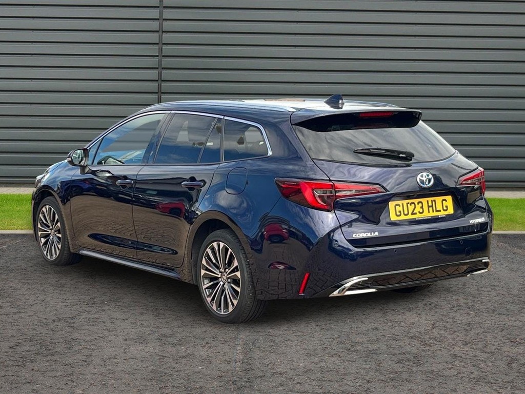 Toyota Corolla 1.8 Vvt-h Design Touring Sports Hybrid Blue #5
