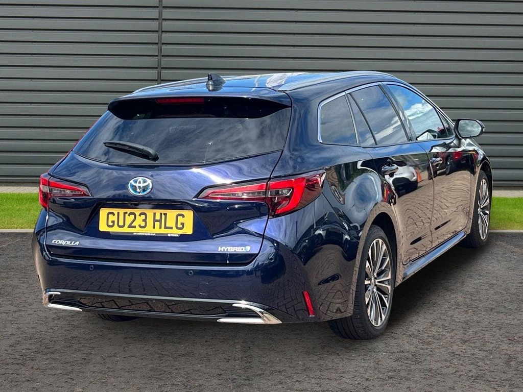 Toyota Corolla 1.8 Vvt-h Design Touring Sports Hybrid Blue #3
