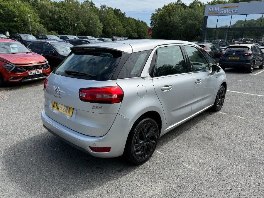 Citroen C4 Picasso 1.6 Bluehdi Exclusive Mpv Silver #3