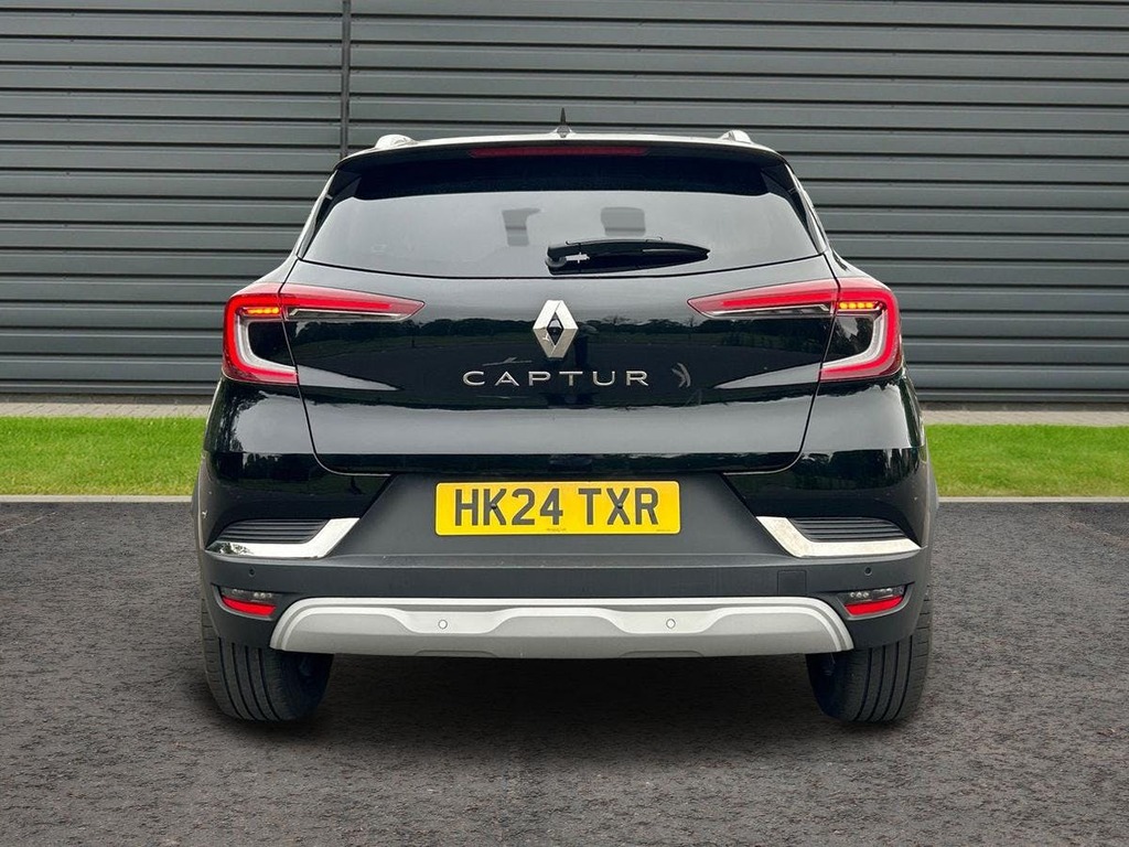Renault Captur 1.0 Tce Techno Suv HK24TXR Black #4
