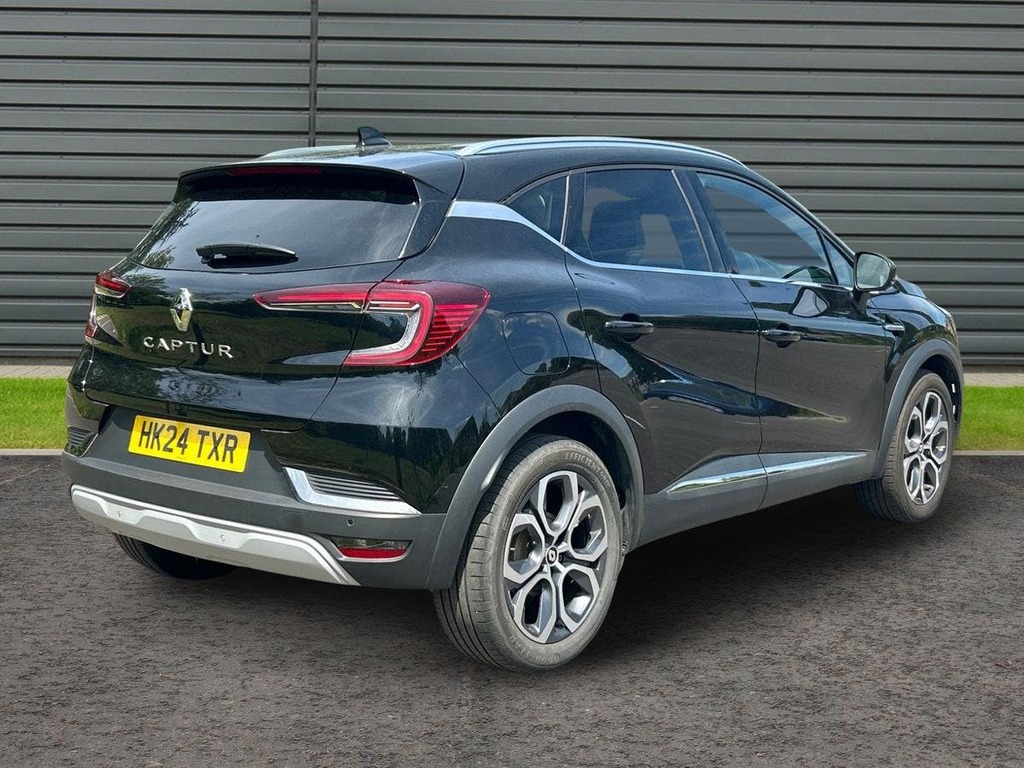 Renault Captur 1.0 Tce Techno Suv HK24TXR Black #3