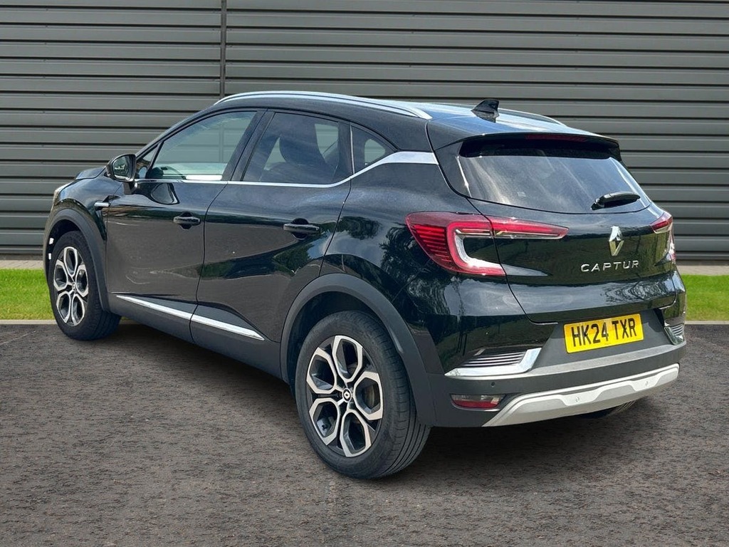 Renault Captur 1.0 Tce Techno Suv HK24TXR Black #5