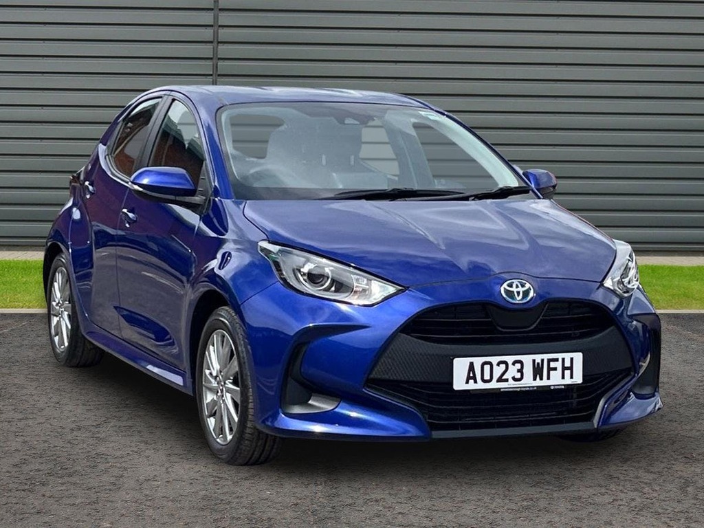 Toyota Yaris 1.5 Vvt-h Icon Hatchback Hybrid E Cvt Blue