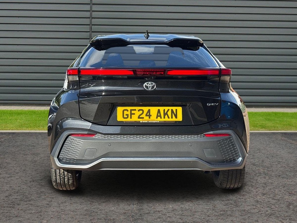Toyota C-Hr 1.8 Vvt-h Design Suv Hybrid Cvt Black #4