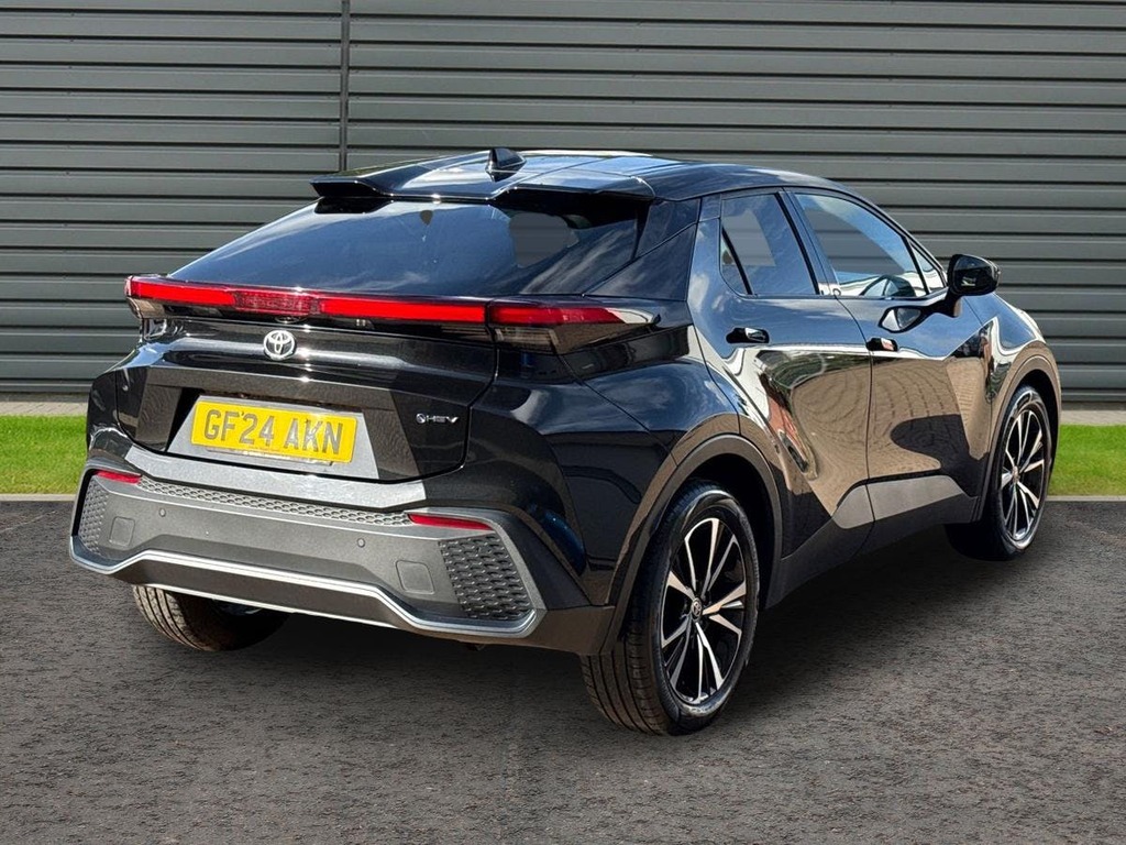 Toyota C-Hr 1.8 Vvt-h Design Suv Hybrid Cvt Black #3