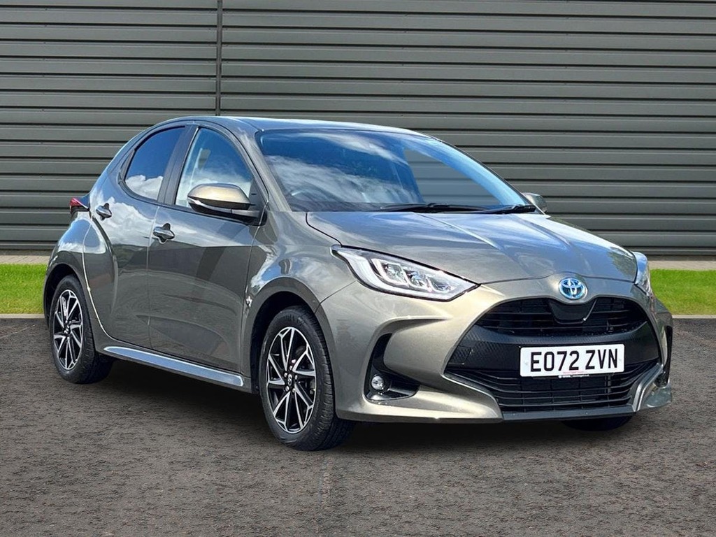 Toyota Yaris 1.5 Vvt-h Design Hatchback Hybrid E Cvt Brown