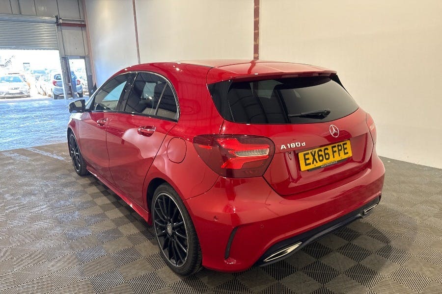 Mercedes-Benz A Class A 180 D Amg Line Executive White #2