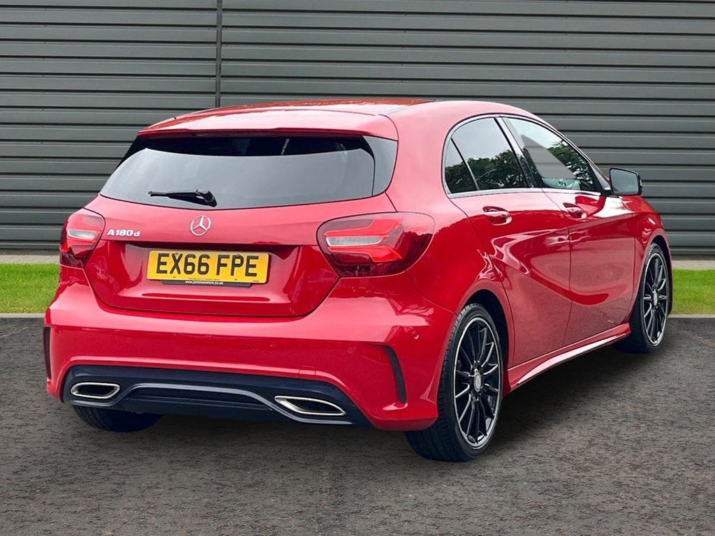 Mercedes-Benz A Class 1.5 1.5 A180d Amg Line EX66FPE Red #3