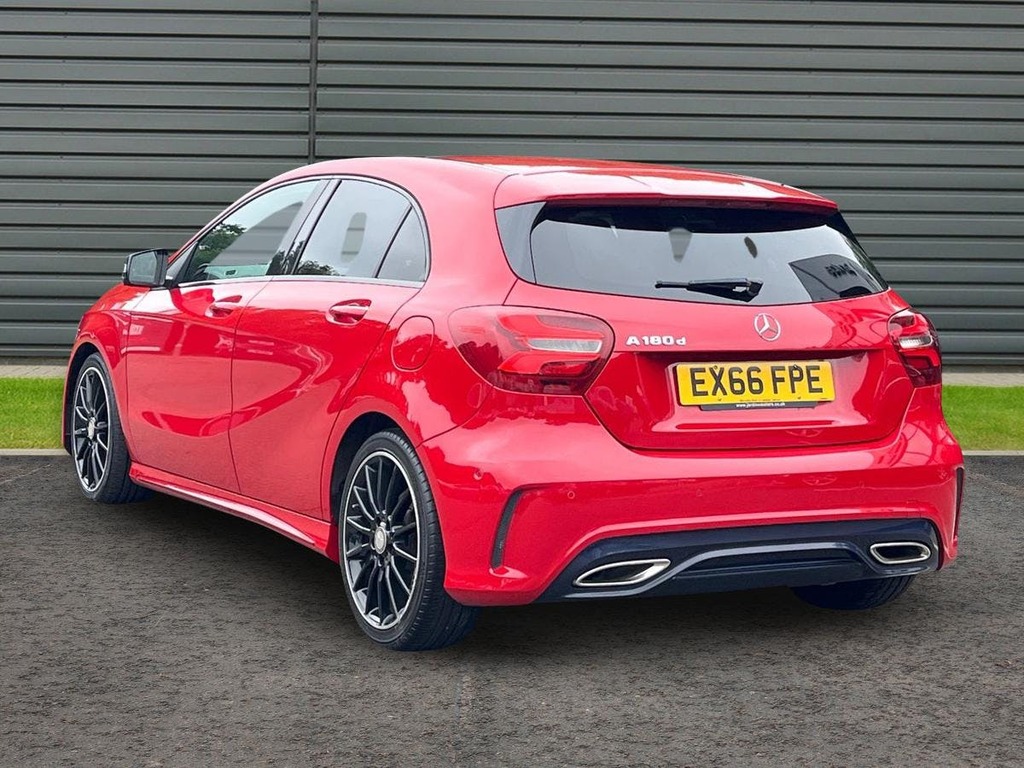 Mercedes-Benz A Class 1.5 1.5 A180d Amg Line EX66FPE Red #5