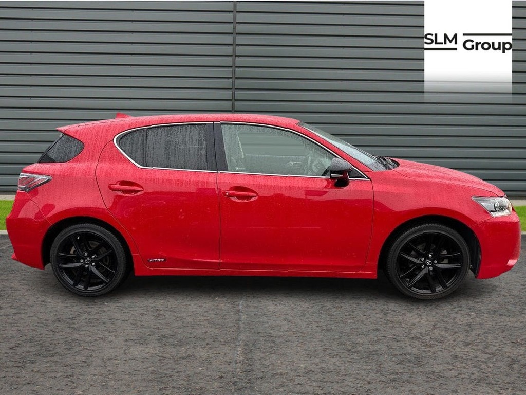 Lexus CT 1.8 200H Sport Hatchback Hybrid Cvt Red #2