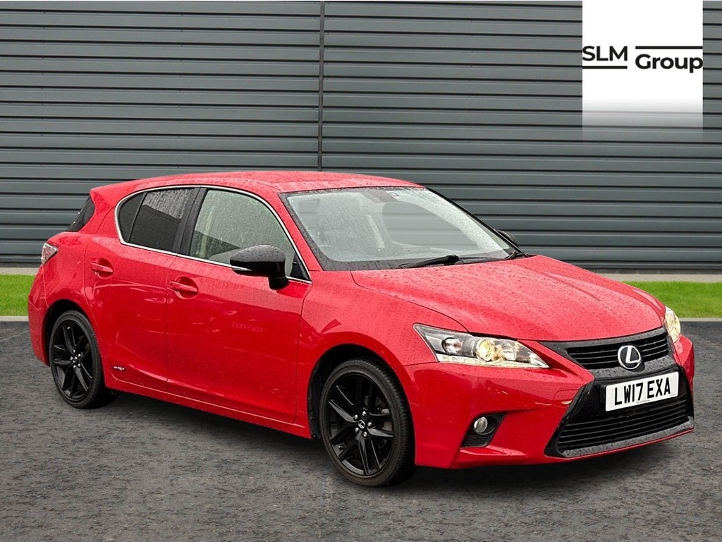 Lexus CT 1.8 200H Sport Hatchback Hybrid Cvt Red