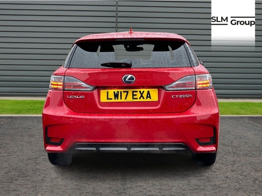 Lexus CT 1.8 200H Sport Hatchback Hybrid Cvt LW17EXA Red #4