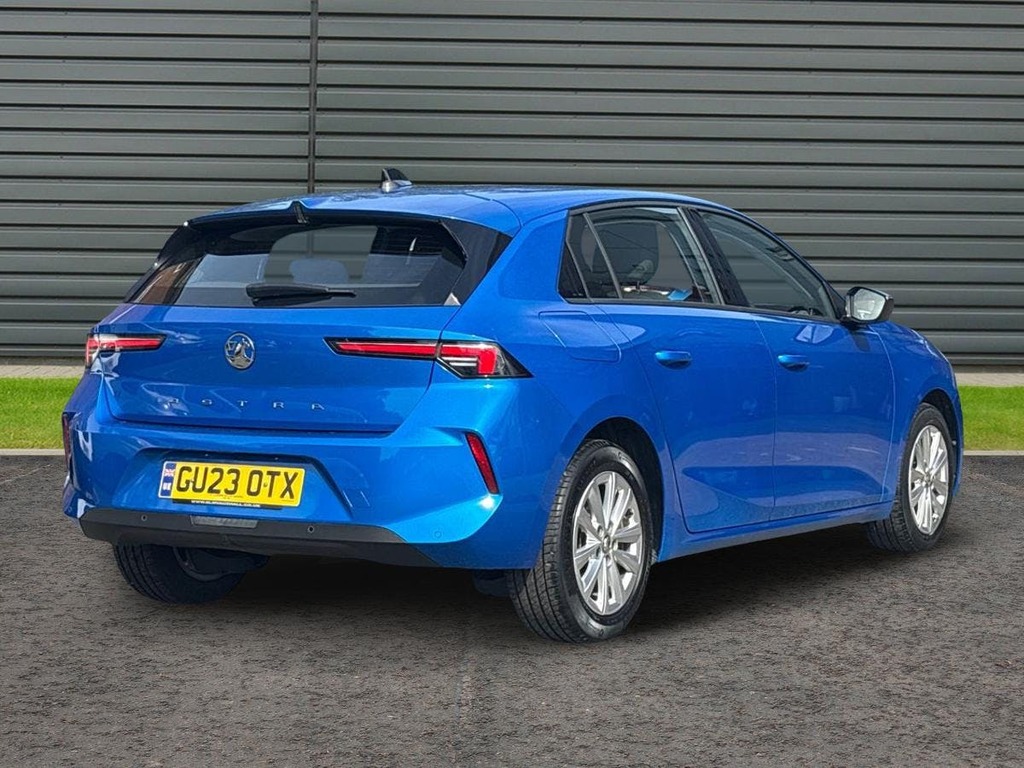 Vauxhall Astra 1.2 Turbo Design Hatchback GU23OTX Blue #3