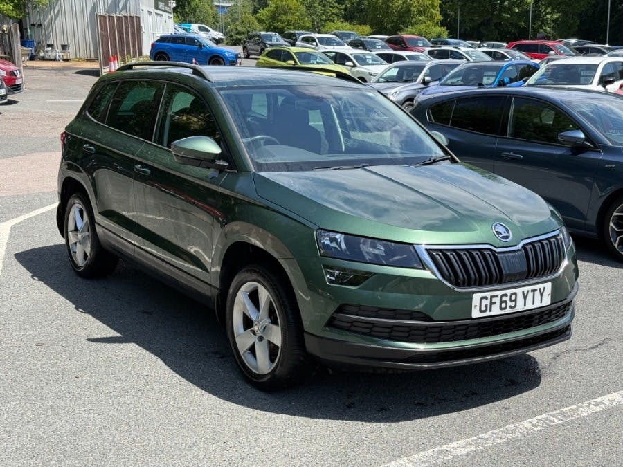 Skoda Karoq 1.0 Tsi Se Suv Green