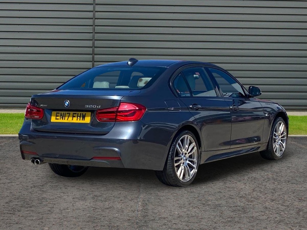 BMW 3 Series 2.0 320D M Sport Saloon Xdrive EN17FHW Grey #3