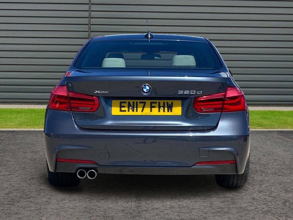 BMW 3 Series 2.0 320D M Sport Saloon Xdrive EN17FHW Grey #4