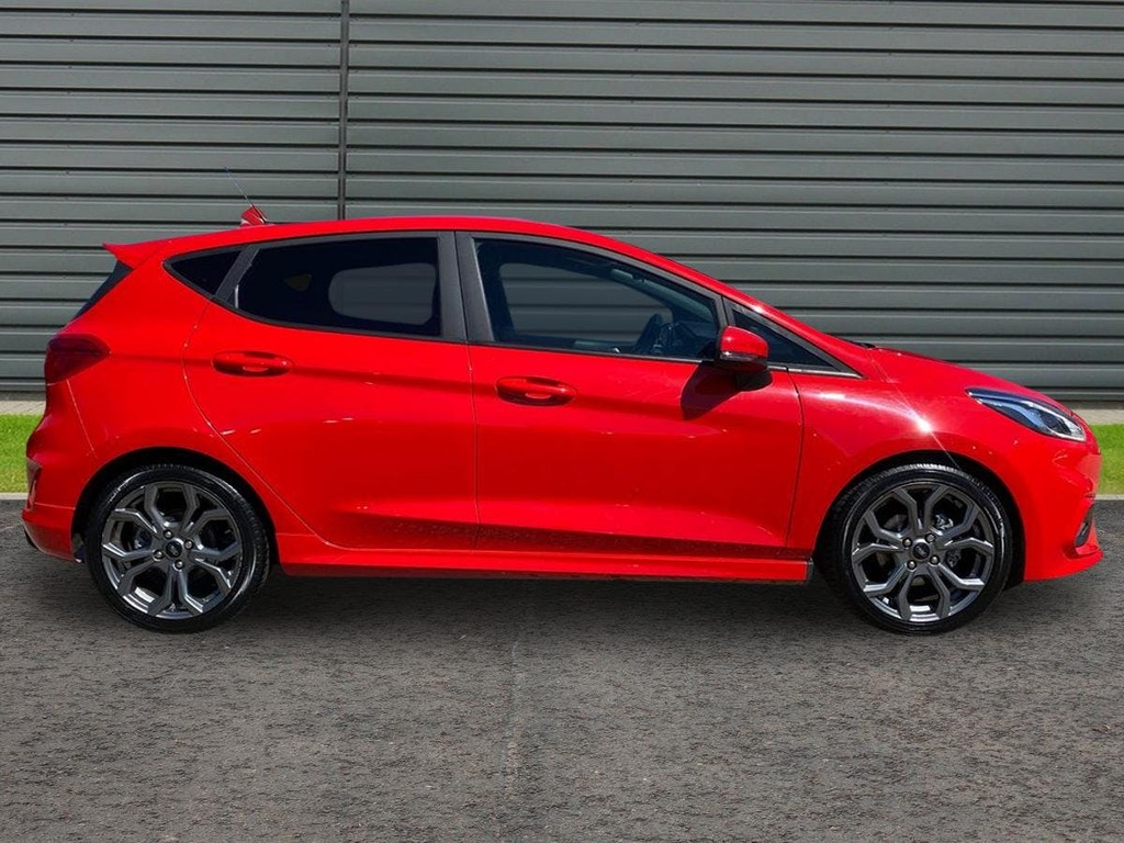Ford Fiesta 1.0T Ecoboost St Line Hatchback Red #2