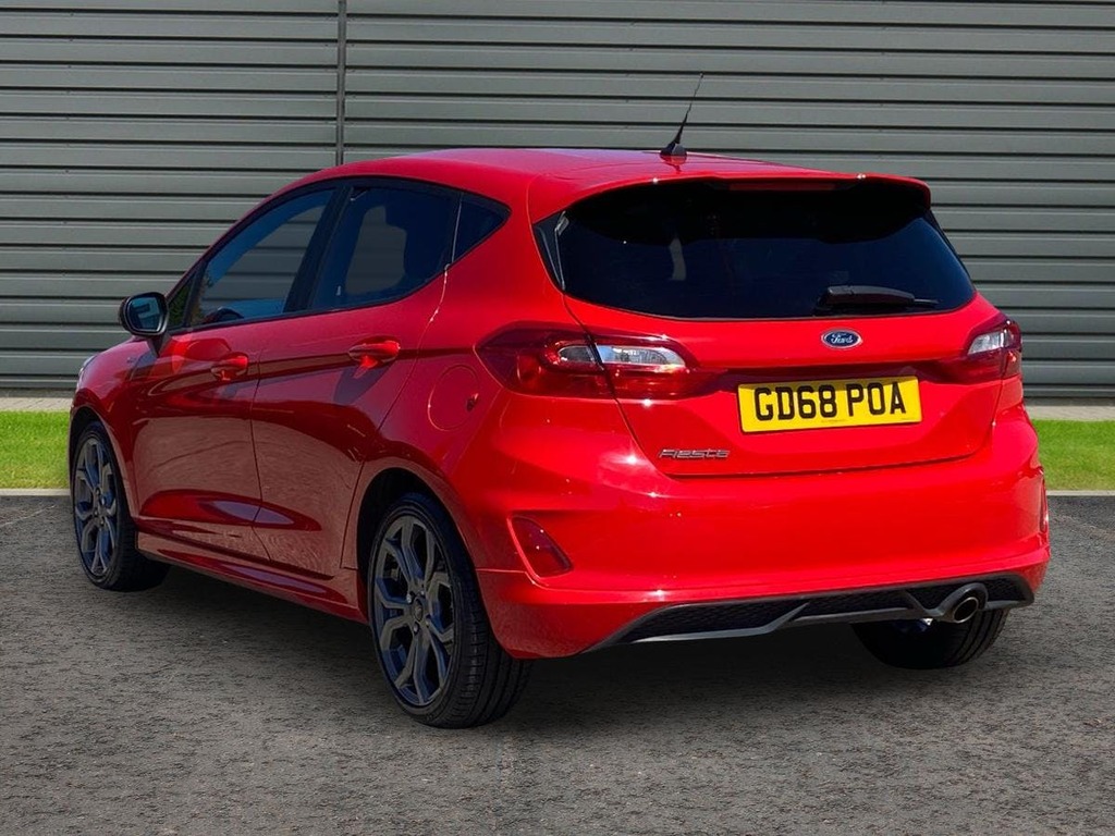 Ford Fiesta 1.0T Ecoboost St Line Hatchback Red #5