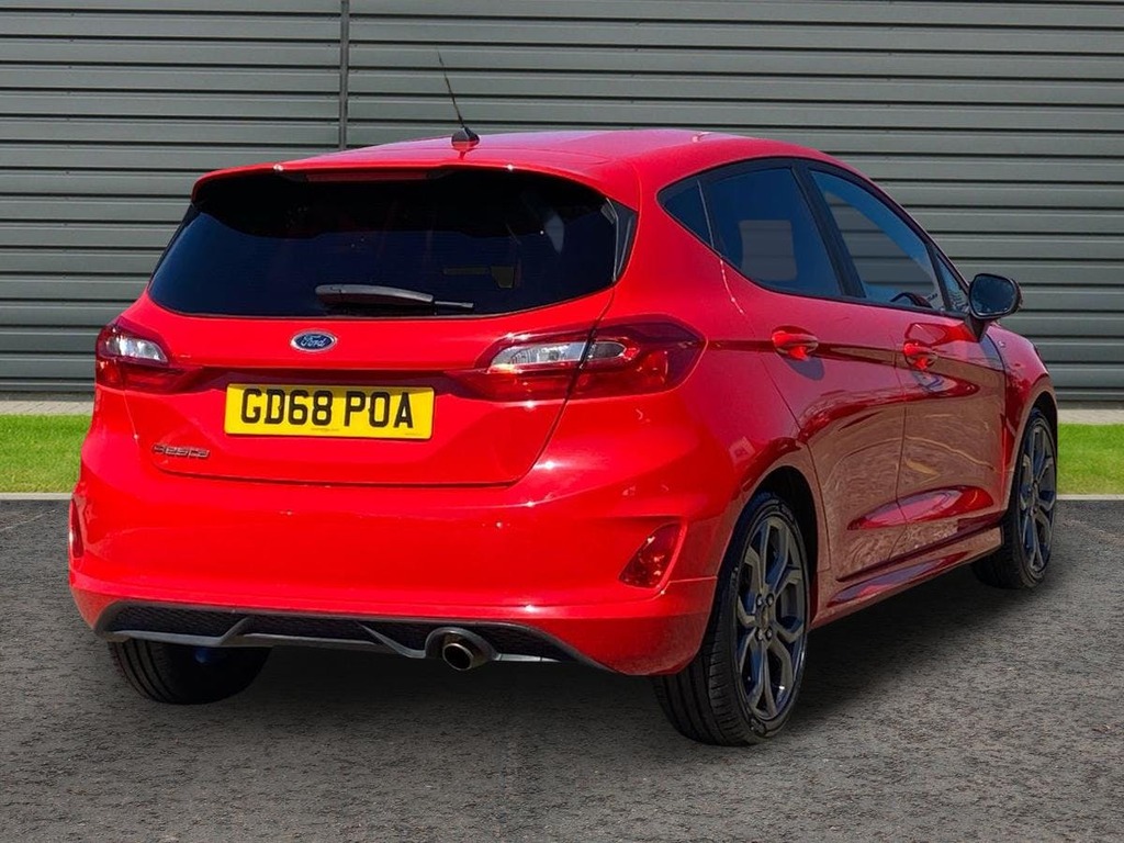 Ford Fiesta 1.0T Ecoboost St Line Hatchback Red #3