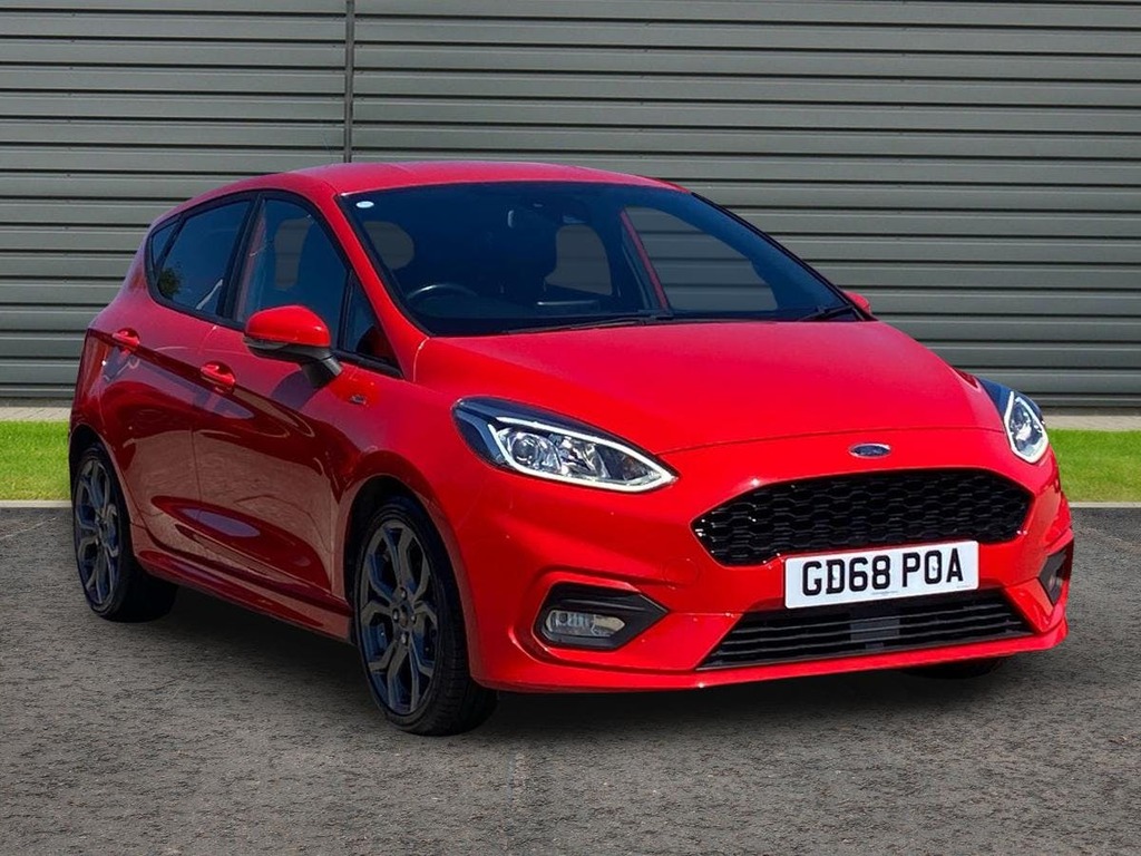 Ford Fiesta 1.0T Ecoboost St Line Hatchback Red