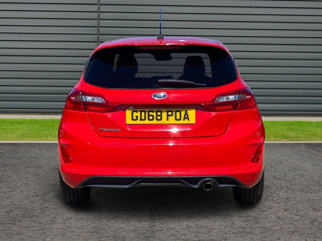 Ford Fiesta 1.0T Ecoboost St Line Hatchback Red #4