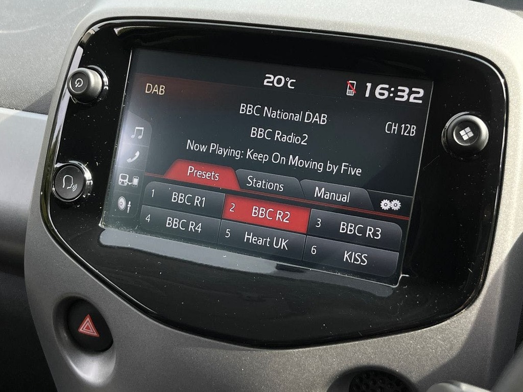Toyota Aygo Hatchback Red #16