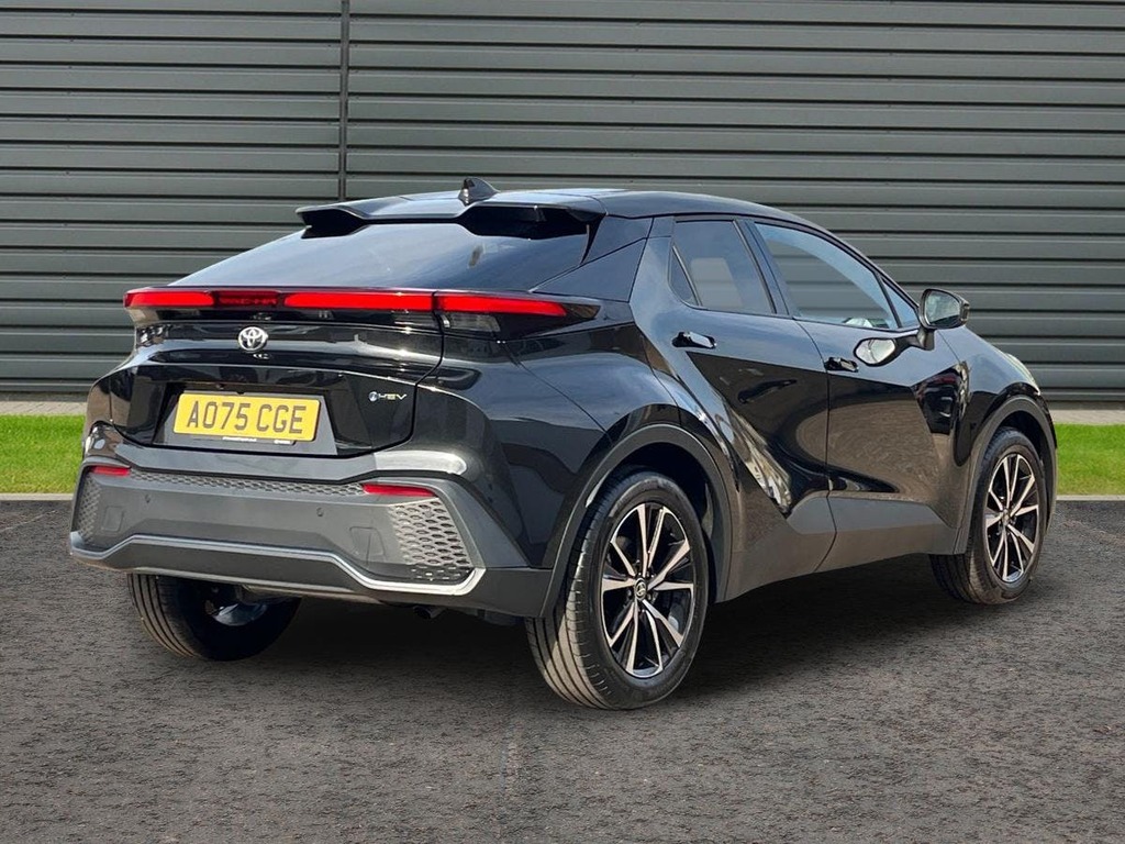 Toyota C-Hr 1.8 Vvt-h Design Suv Hybrid Cvt Black #3