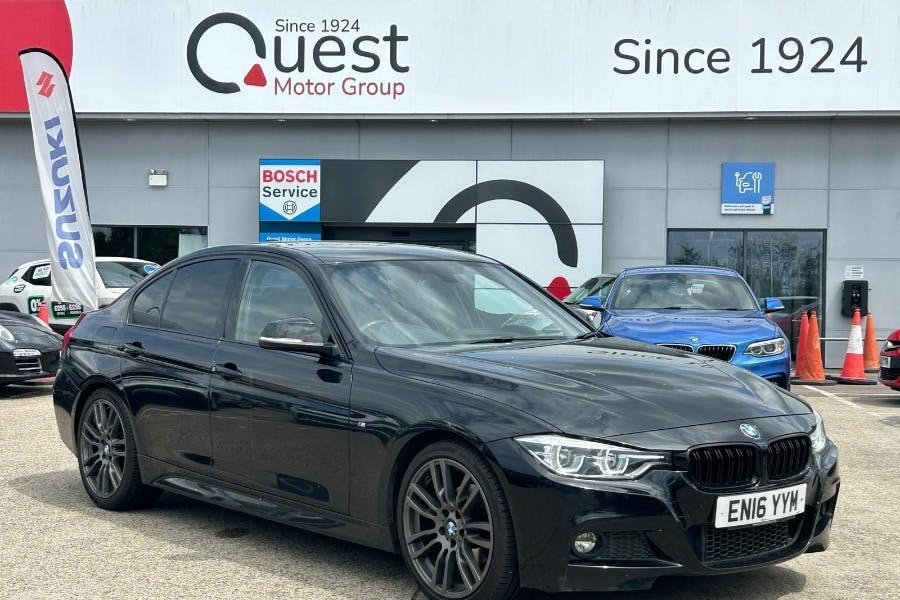 BMW 3 Series 2.0 320D M Sport Saloon Black