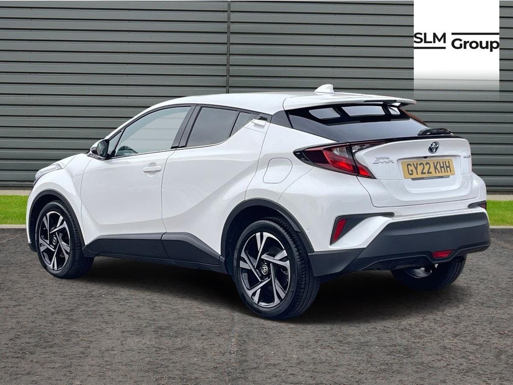 Toyota C-Hr 1.8 Vvt-h Design Suv Hybrid Cvt White #5