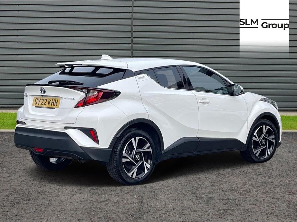 Toyota C-Hr 1.8 Vvt-h Design Suv Hybrid Cvt White #3