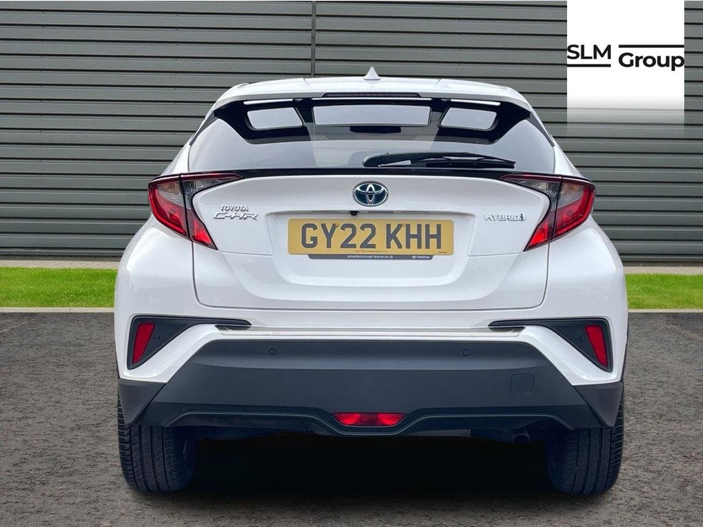 Toyota C-Hr 1.8 Vvt-h Design Suv Hybrid Cvt White #4